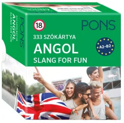 PONS 333 szókártya angol - Slang for fun akció