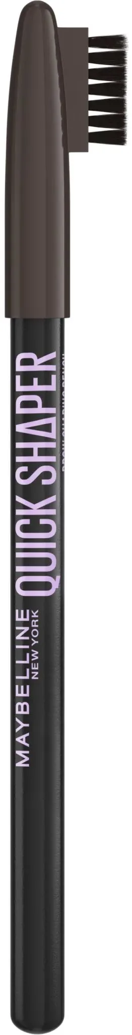 MAYBELLINE NEW YORK Quick Shaper Shaping Pencil szemöldökceruza 06 Black Brown, 1 darab akció