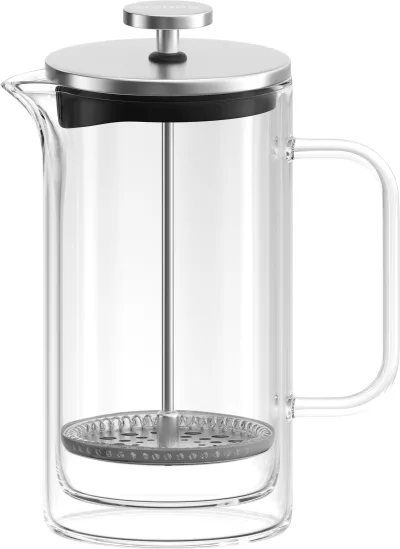 Siguro Double Delight french press, duplafalú, 1 l akció