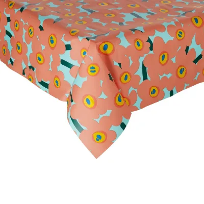 WATERPROOF lemosható asztalterítő 130x160cm , virágok akció
