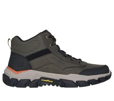 Skechers férfi Relaxed Fit: Santoro - Hopkins Shoes cm OLAJZÖLD, Méret 43 akció