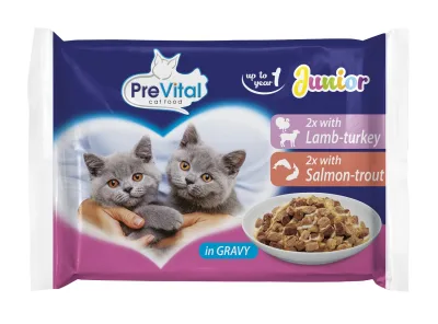 PreVital alutasakos eledel Junior 3 x (4 x 100 g) akció