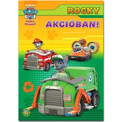 Mancs Ĺ�rjĂˇrat: Rocky akciĂłban! foglalkoztatĂł kĂ¶nyv akció